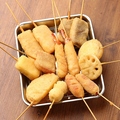 料理メニュー写真&nbsp;串カツ盛り合わせ