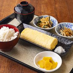 こだわりのだし巻き定食