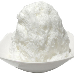 ふわふわ雪のような「チャーミースノーアイスクリーム」・ミルク練乳