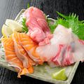 料理メニュー写真&nbsp;【お造り】特上お造り三種盛り
