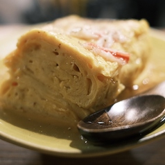 出汁巻玉子ずわい蟹あんかけ