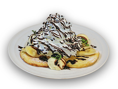 チョコバナナパンケーキ