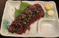 中霜降り馬刺し