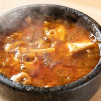おすすめ特製の山椒の香る麻婆豆腐