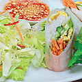 料理メニュー写真&nbsp;ポピアソット(タイ生春巻き)