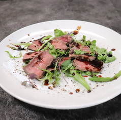 牛肉のカルパッチョ 自家製ソース