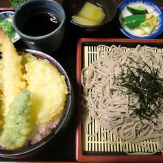 ミニ天丼＋大泉そば