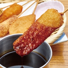 串揚げの盛り合わせ