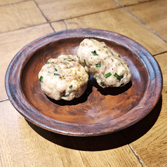 奥久慈しゃもとつくば鶏の極みつくね（一個）