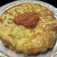 生地が香ばしいジャガイモとヒヨコマメ のトルティージャ