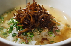 自家製じゃこ茶漬け