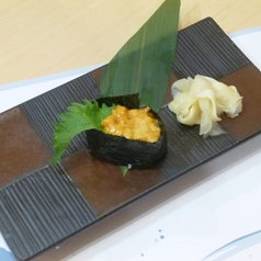 あわび・うに・一本穴子　各