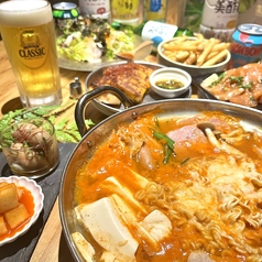 韓国酒場ラフバルのコース写真