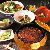 うなぎの魅力を引き出した贅沢御膳をご用意