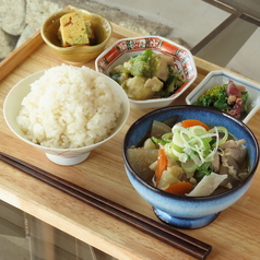 一汁三菜｜農家の豚汁膳