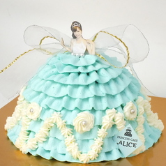 プリンセスケーキ アリスのコース写真
