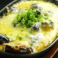 料理メニュー写真 茄子味噌鉄板チーズ焼/ちくわポテサラ天ぷら