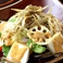 豆腐の金胡麻サラダ