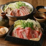 しゃぶしゃぶ、寿司各種食べ放題もございます♪