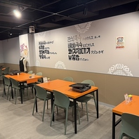 お一人様から大人数の宴会まで◎韓国気分お洒落空間！