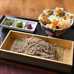 角煮天丼【信州そばセット】