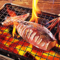 イカの丸焼き