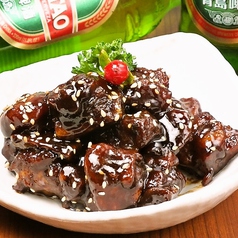 骨付き豚肉の甘酢煮