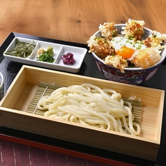 角煮天丼【讃岐うどんセット】