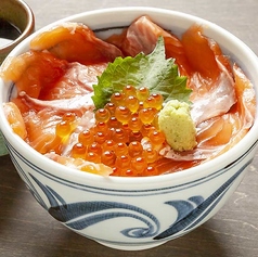 サーモン親子丼