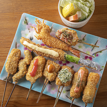 串揚げ初日のおすすめ料理1