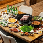 飲み放題付きコースを各種揃えております！本格韓国料理をリーズナブルにご提供♪