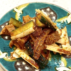 ハチノスの辛和え