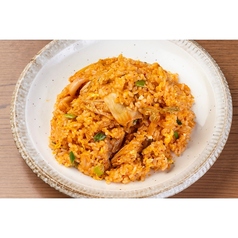 ハム玉子炒飯　豚キムチ炒飯