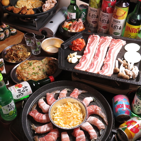 人気の韓国料理を思う存分楽しめる"韓国料理酒場アンニョン"！女子会や宴会にも是非◎