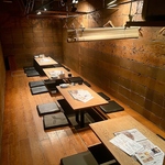 掘りごたつ式お座敷は最大40名様まで！各種宴会に多くご利用されています！