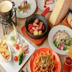 チーズキッチン ラクレ CHEESE KITCHEN RACLER 渋谷ヒカリエのコース写真