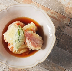 揚げ出しのびーるカプレーゼ