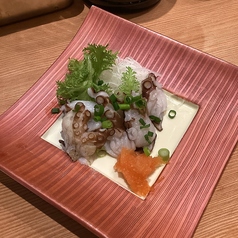 タコの藁炙り焼き