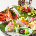料理メニュー写真&nbsp;お造り五種盛り合わせ