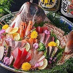 本日の鮮魚の盛り合わせ