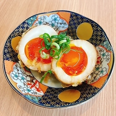とろとろ味玉の天ぷら