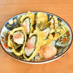 ささみ明太磯部揚げ