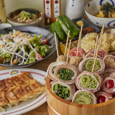 【焼き鳥・飲み放題】炭火野菜巻き串と餃子 博多うずまき 水戸駅南口店の写真2
