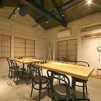 和の心を感じる洗練されたインテリアが織りなす空間