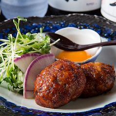 自家製!手ごね鶏つくね照焼(2個)