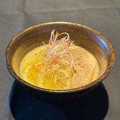 夏の冷やし白湯ラーメン