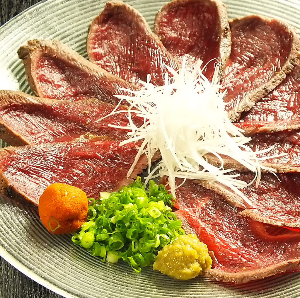道南でとれた新鮮な鹿肉が楽しめる。ヘルシーで鉄分は牛肉の8倍！