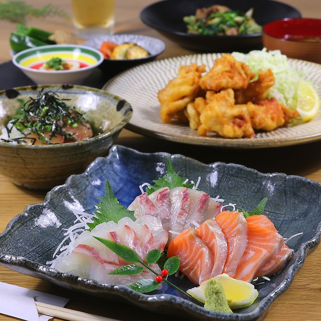 ≪大分名物≫とり天・りゅうきゅう・ニラ豚などをお楽しみ頂ける定食やコースご用意♪