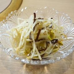 キクラゲと豆もやしのナムル