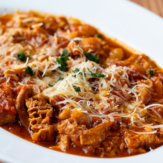 ローマ風トリッパのトマト煮込み